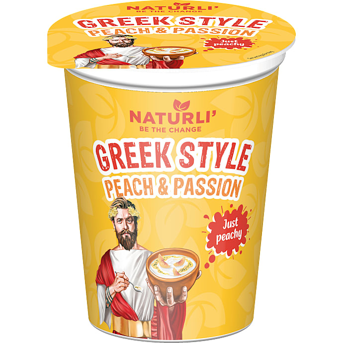 Soja m. fersken og passionsfrugt