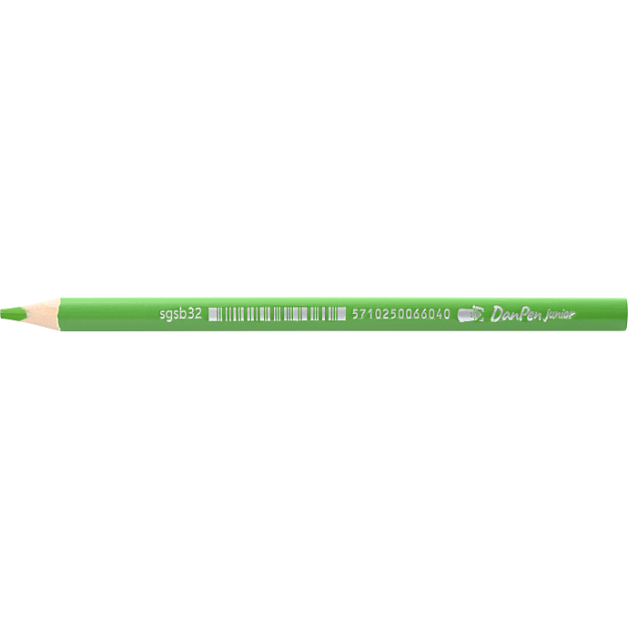 Danpen Junior Jumbo Farveblyant Lys Grøn