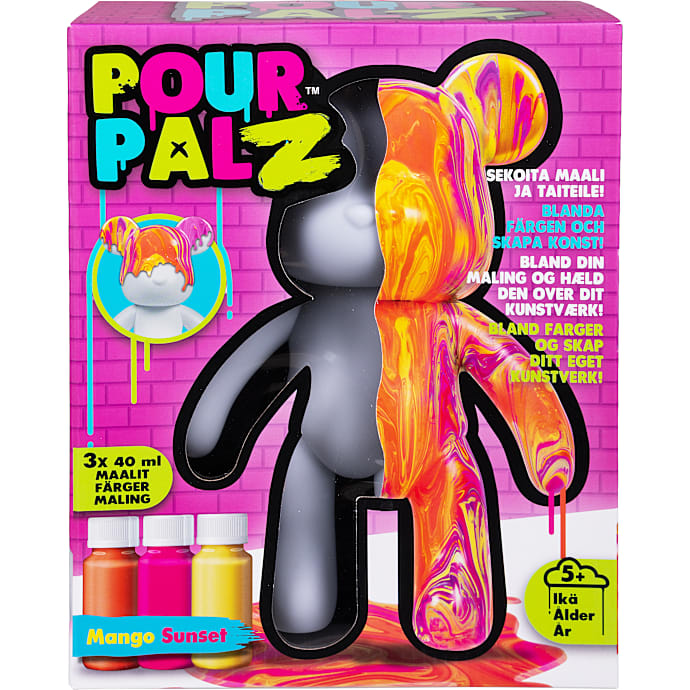 Pour Palz DIY Paint Bear Figur Mango Magi