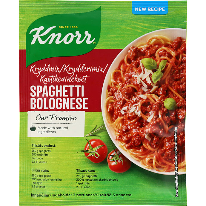 Knorr Spaghetti Bolognese Krydderiblanding