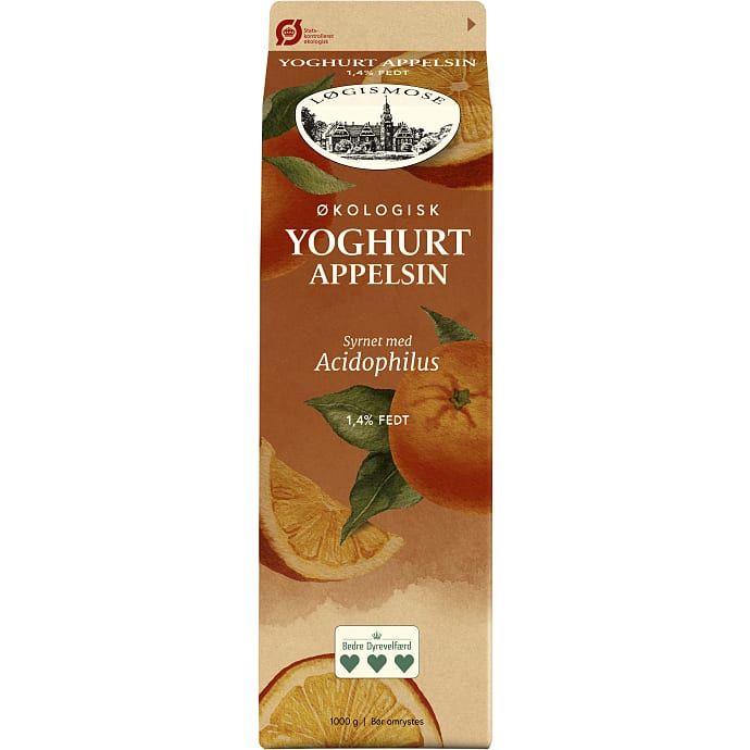 Løgismose Yoghurt Appelsinsmag 1,4%