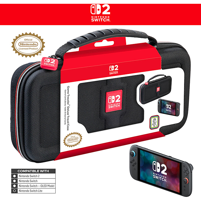 Switch 2 Deluxe rejsetaske - sort