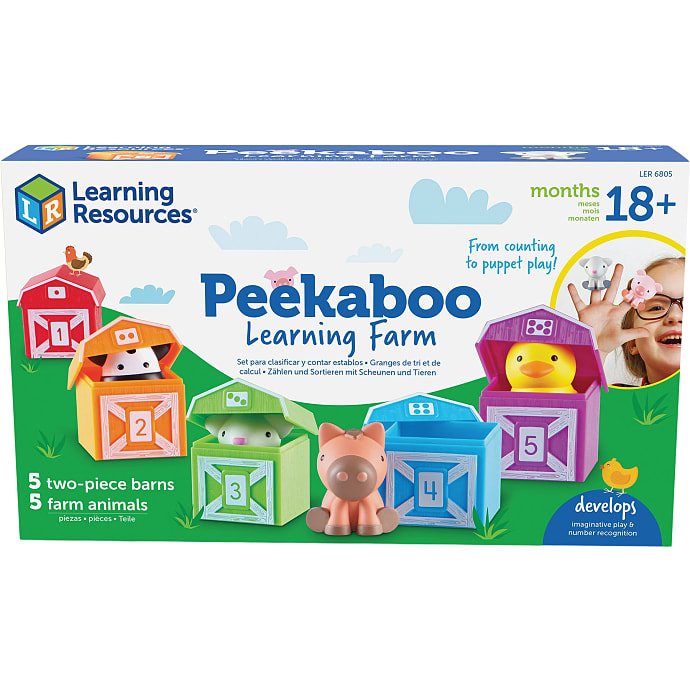 Learning Resources aktivitetssæt m. bondegårdsdyr