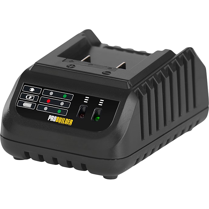 Probuilder oplader til 18v li-ion