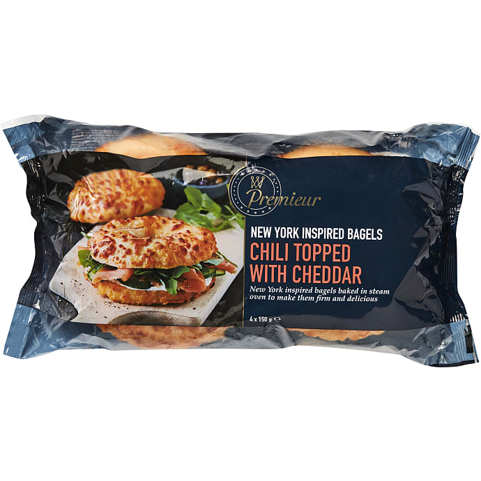 Miss Bagel Chili og Cheddar 480 g