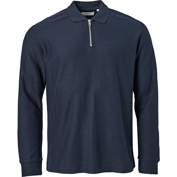 Produkt herre strik str. L - mørkeblå