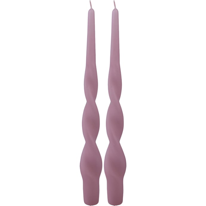 Windsor Snøede Stagelys 28 cm 2-pak