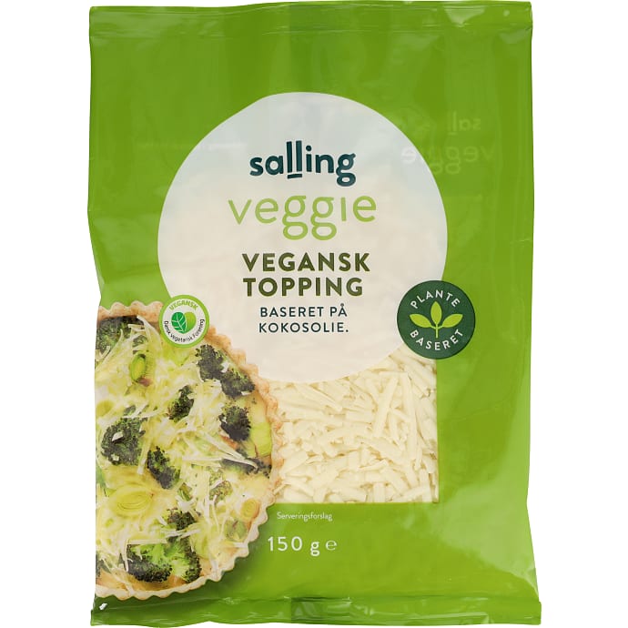 Salling Veggie Revet vegansk 21% fedt 150 g