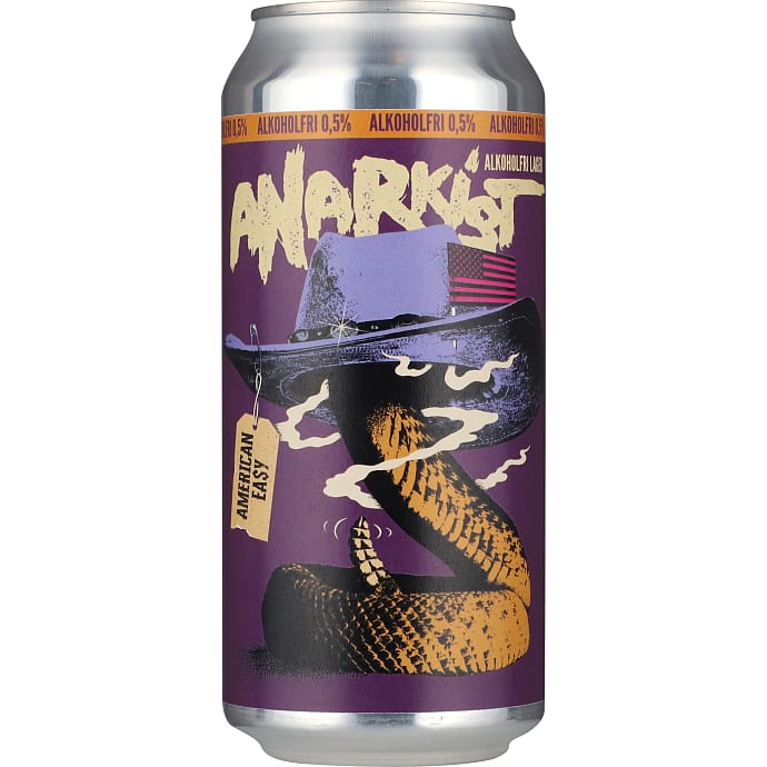 Anarkist American Easy alkoholfri 0,5% 44 cl