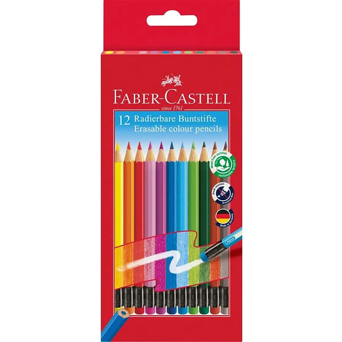 Faber castell farveblyanter 12 stk. – produktbillede