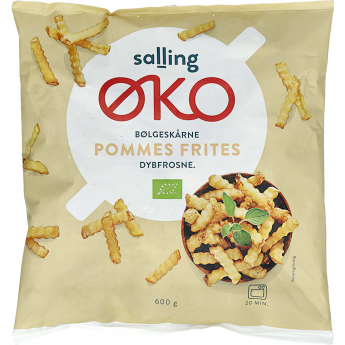 Salling Øko Bølgeskårne Pommes Frites
