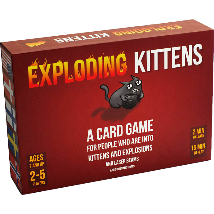 Exploding Kittens Kortspil