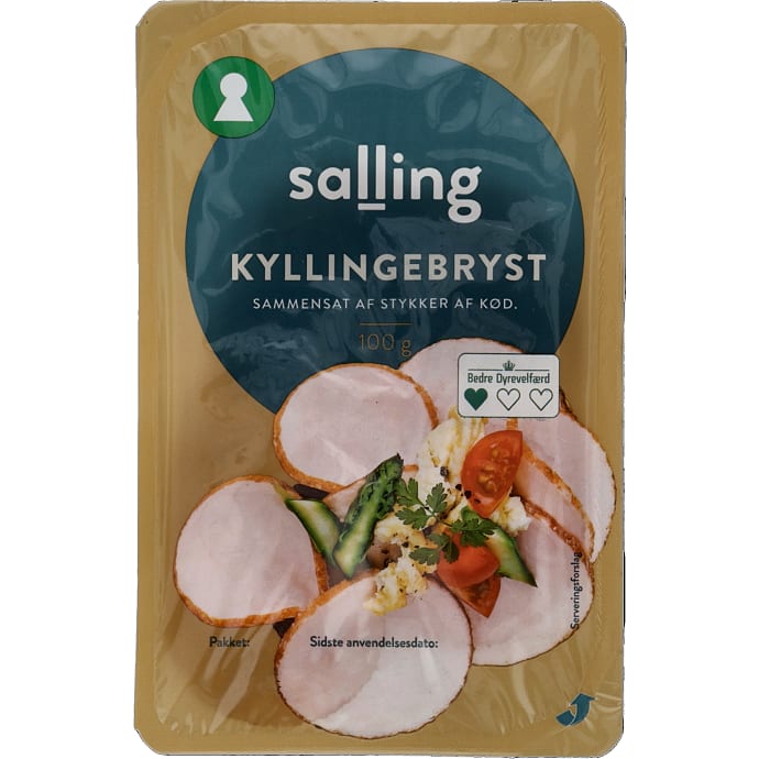 Salling, Kyllingebryst i skiver