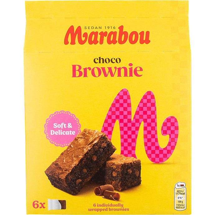 Brownie i stykker