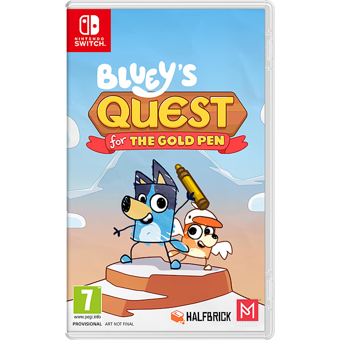 U&I Switch Bluey's Quest for the Gold Pen