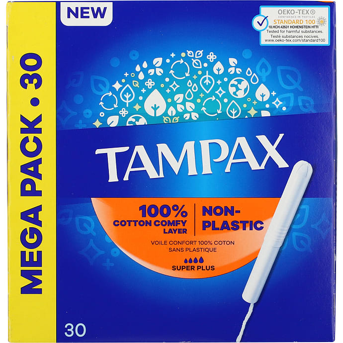 Tampax Super Plus Tamponer 30 stk