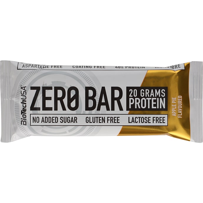 Proteinbar m. frugtsmag u. tilsat sukker