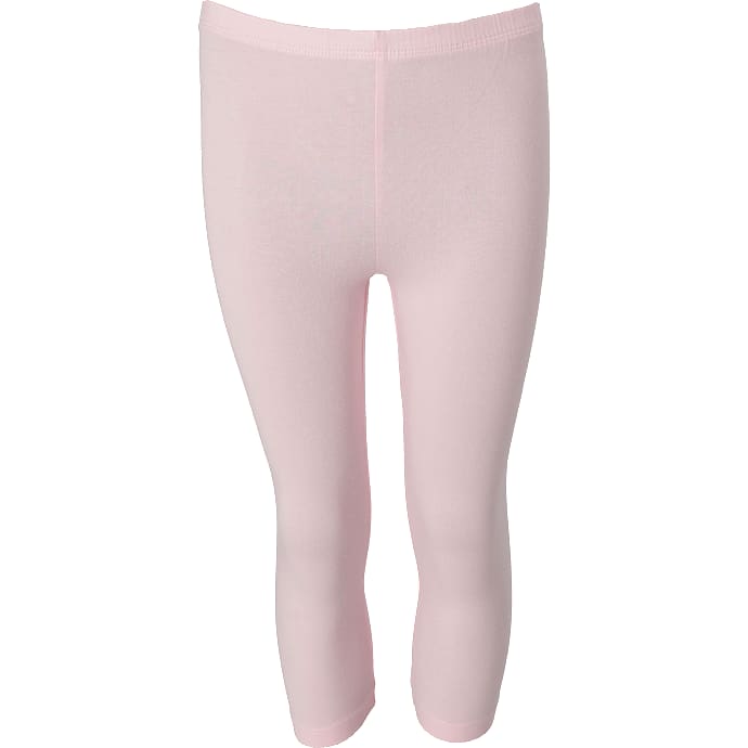 VRS børne capri leggings med blondekant str. 134/140 - rosa