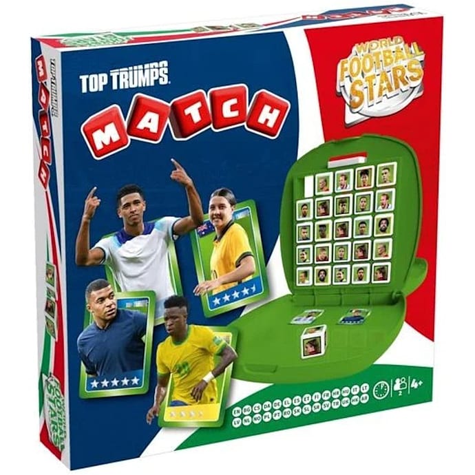 Match World Football Stars kortspil – produktbillede