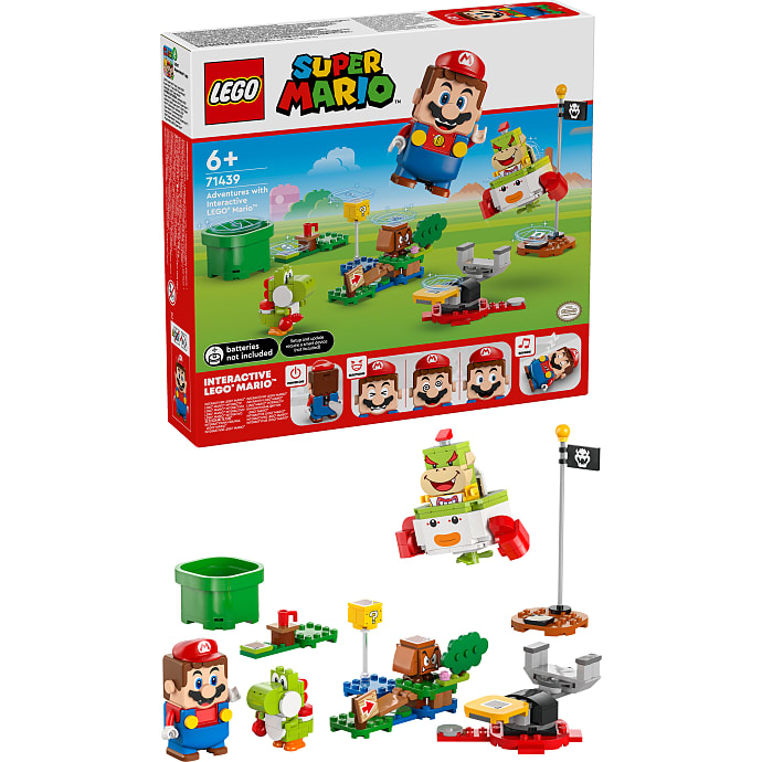 LEGO Super Mario eventyr med interaktiv Mario