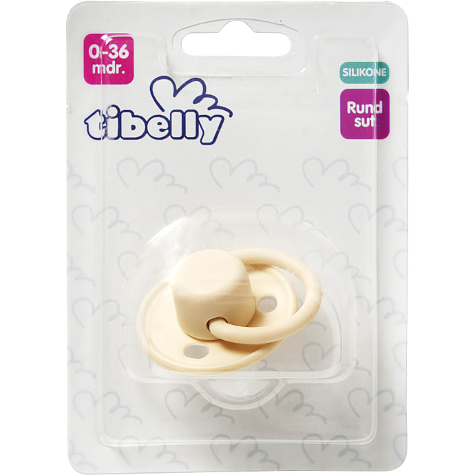 Tibelly Rund sut silikone 0-36 mdr.