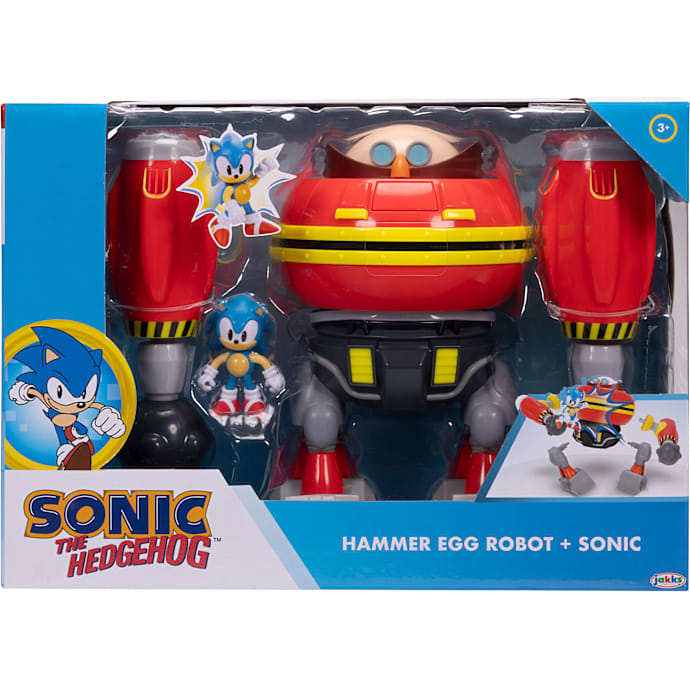 Sonic og Hammer Egg robot legesæt
