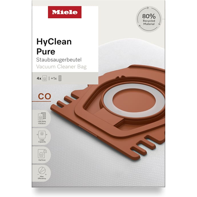 Miele CO HyClean Pure støvsugerposer 4-pak