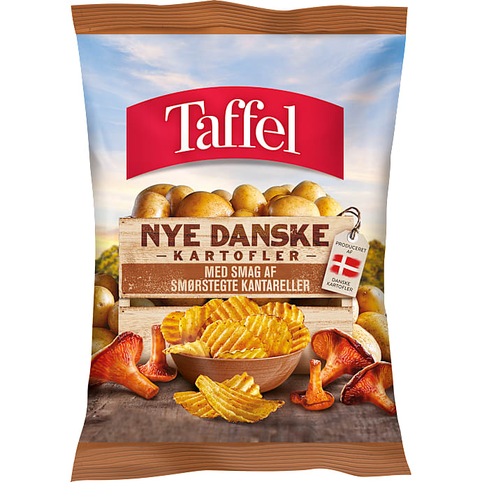 Chips m. kantareller