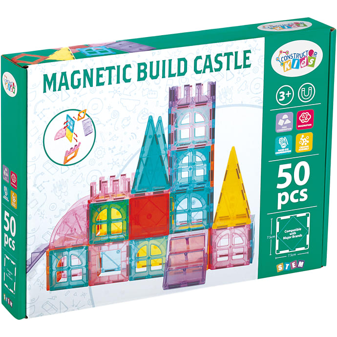 Constructor kids magnetisk byggesæt 50 dele