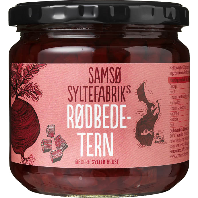 Syltede rødbeder i tern