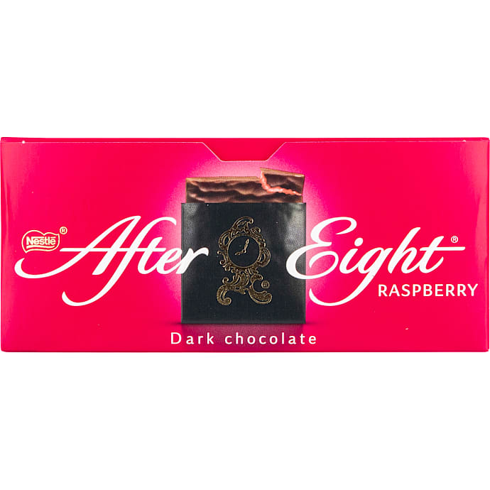 Mørk chokolade m. hindbærsmag
