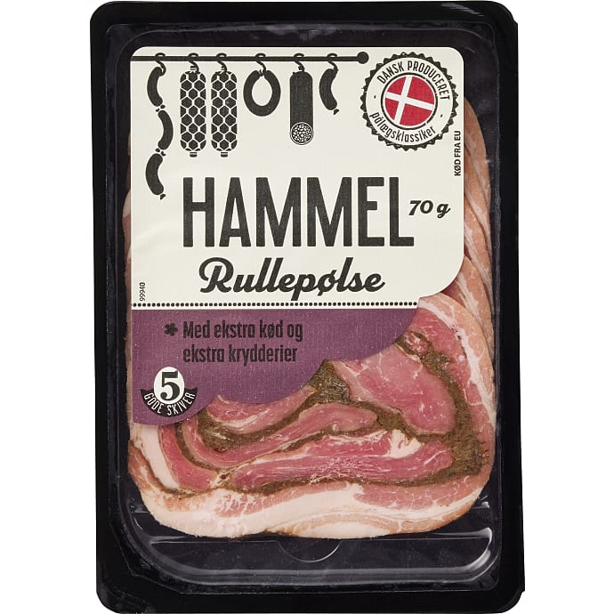 Hammel Rullepølse i skiver