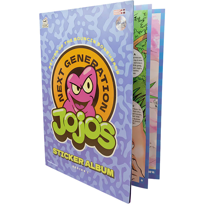Jojos klistermærkehæfte
