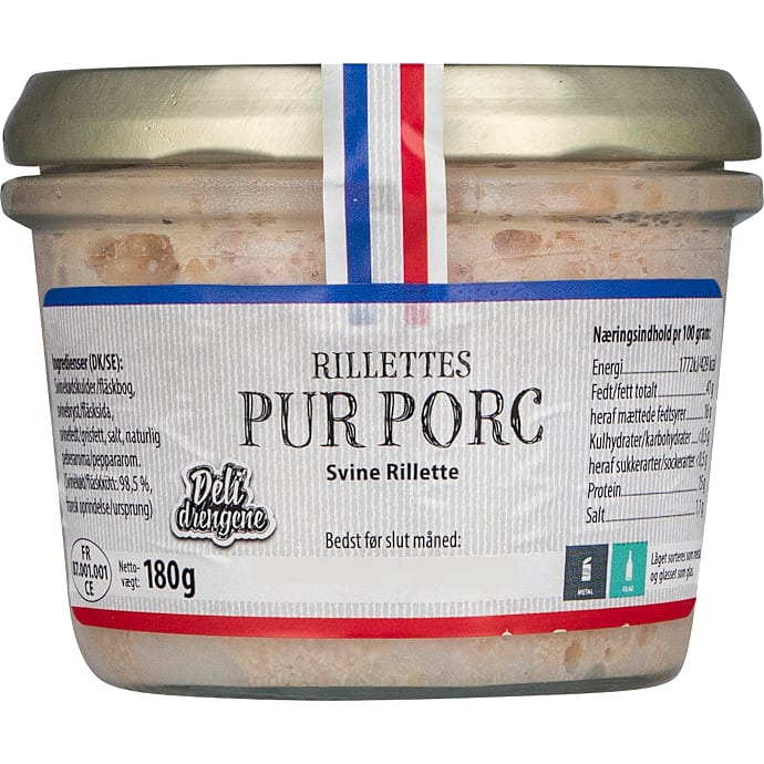 Deli Drengene Rillette af gris