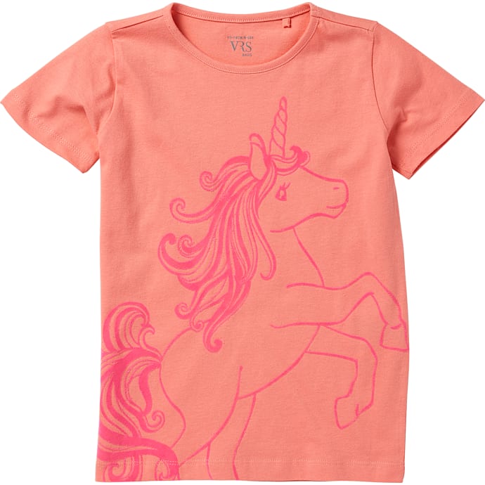 VRS børne T-shirt str. 146/152 - koral 1 stk.