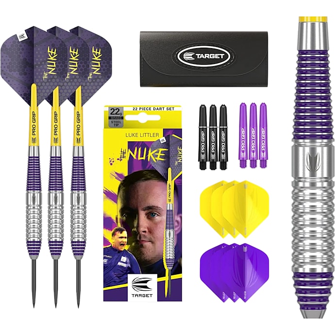 Target Darts Luke Littler dartpile med pung