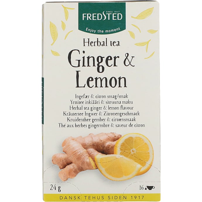 Urtete m. ingefær og citron