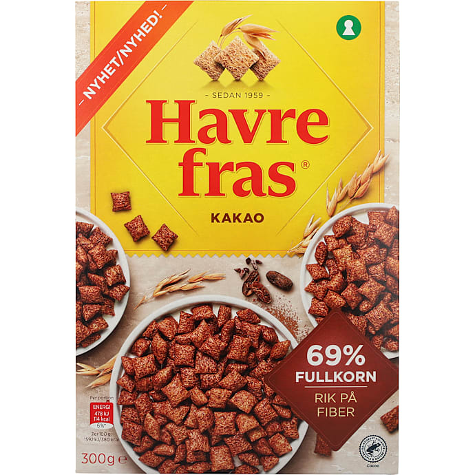 Havrefras m. kakao