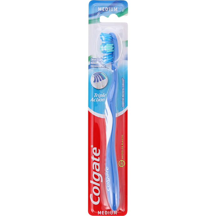 Colgate Tandbørste Triple Action Medium 1 stk