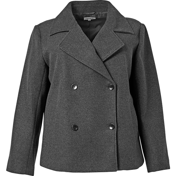 VRS dame frakke str. 52 - koksgrå