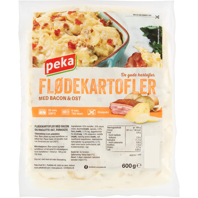 Flødekartofler m. rød peber