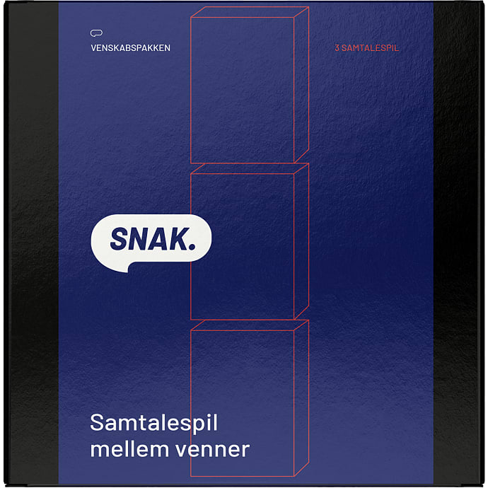 Snak venskabspakken samtalespil – produktbillede