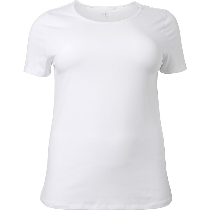 VRS Dame T-shirt Basic Str. 48 Hvid