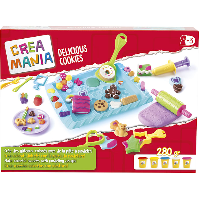 Creamania Modellervoks Delicious Cookies Legesæt