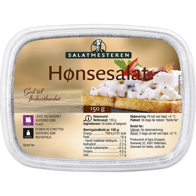 Salatmesteren Hønsesalat 150 g