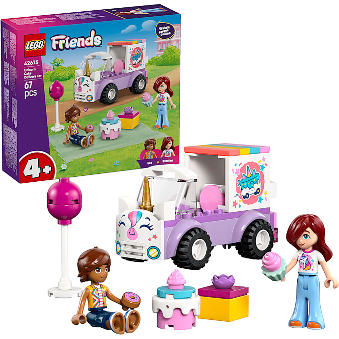 LEGO Friends enhjørninge-kagevogn 42675