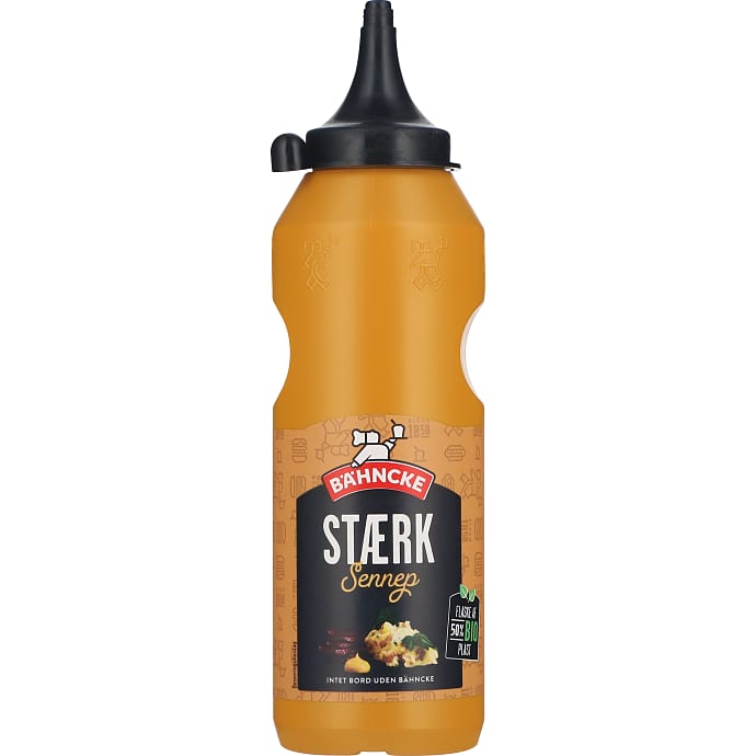 Bähncke Stærk Sennep 380 g