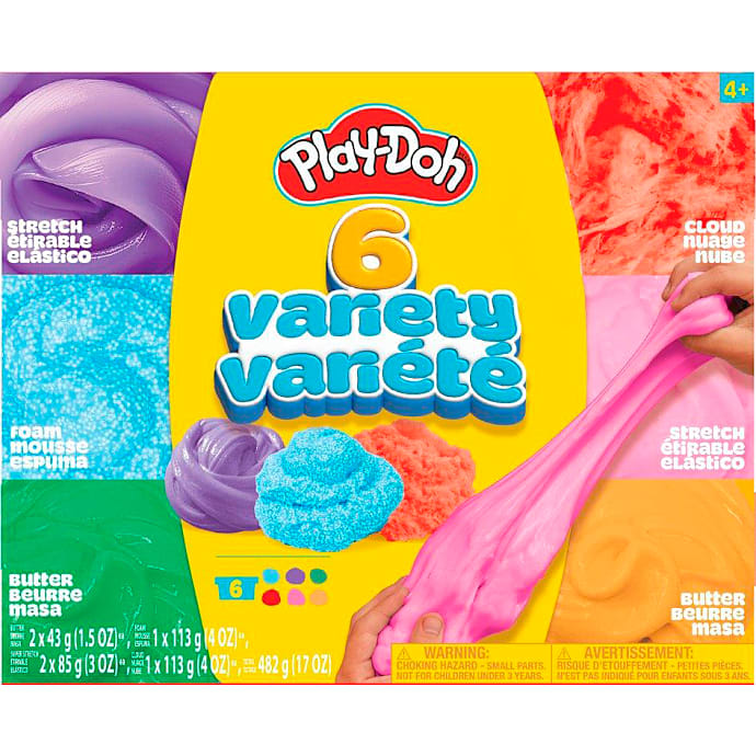 Play-Doh modellervoks 6-pak