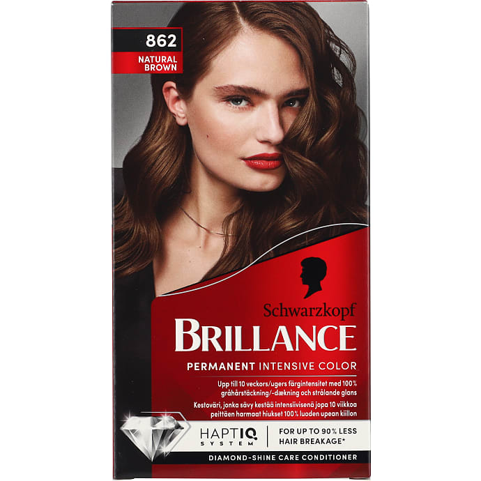 Toningsfarve 862 Natural Brown m. serum