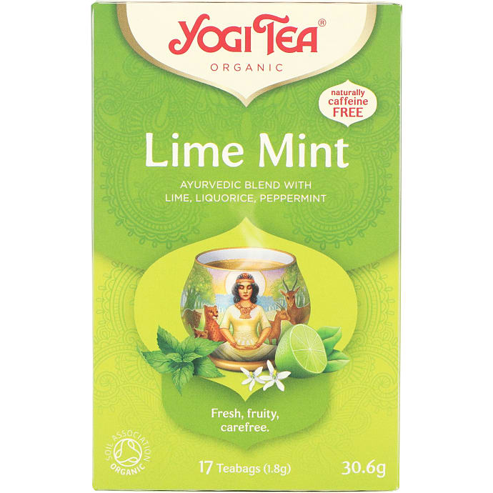 Yogi Tea Urtete lime lakrids pebermynte økologisk